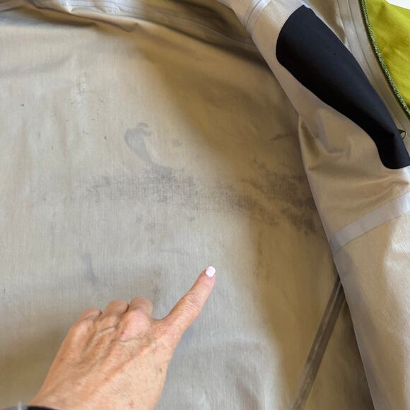 Vintage Arc'teryx Sidewinder Men's Size XL Sv Goretex XCR Jacket Green Recco - Picture 14 of 16